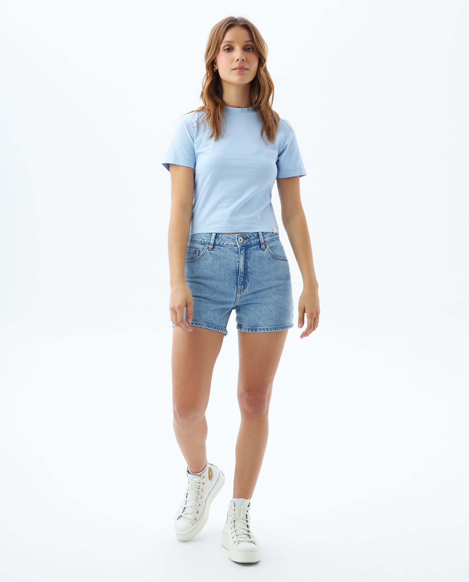 Short cinco bolsillos para mujer