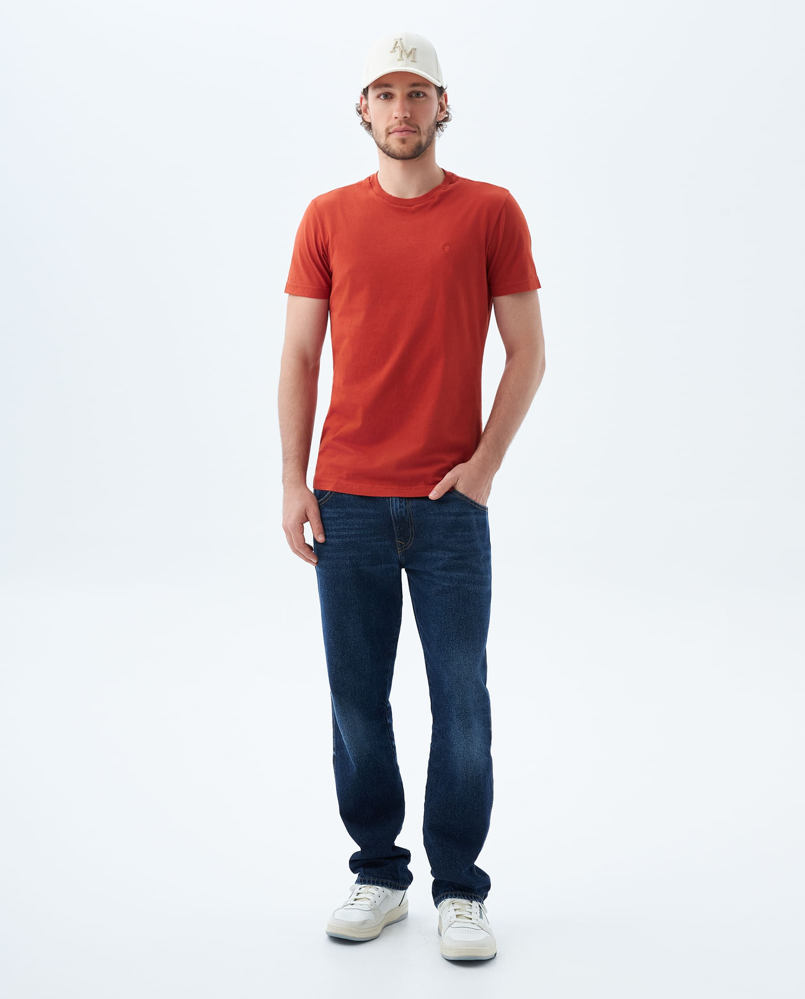 Camiseta clásica manga corta para hombre