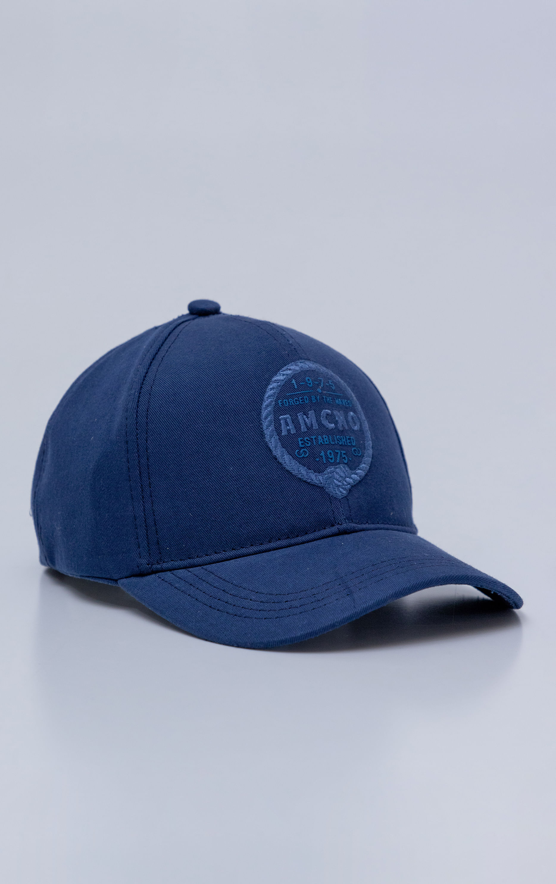 Gorra seis cascos bordada para hombre