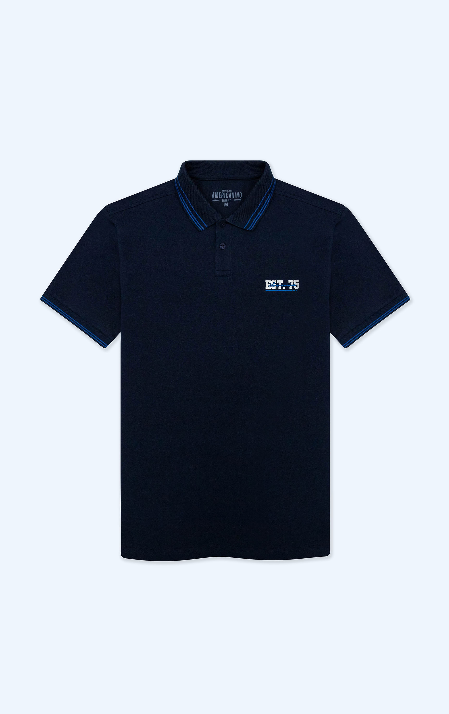 Polo Slim manga corta para hombre