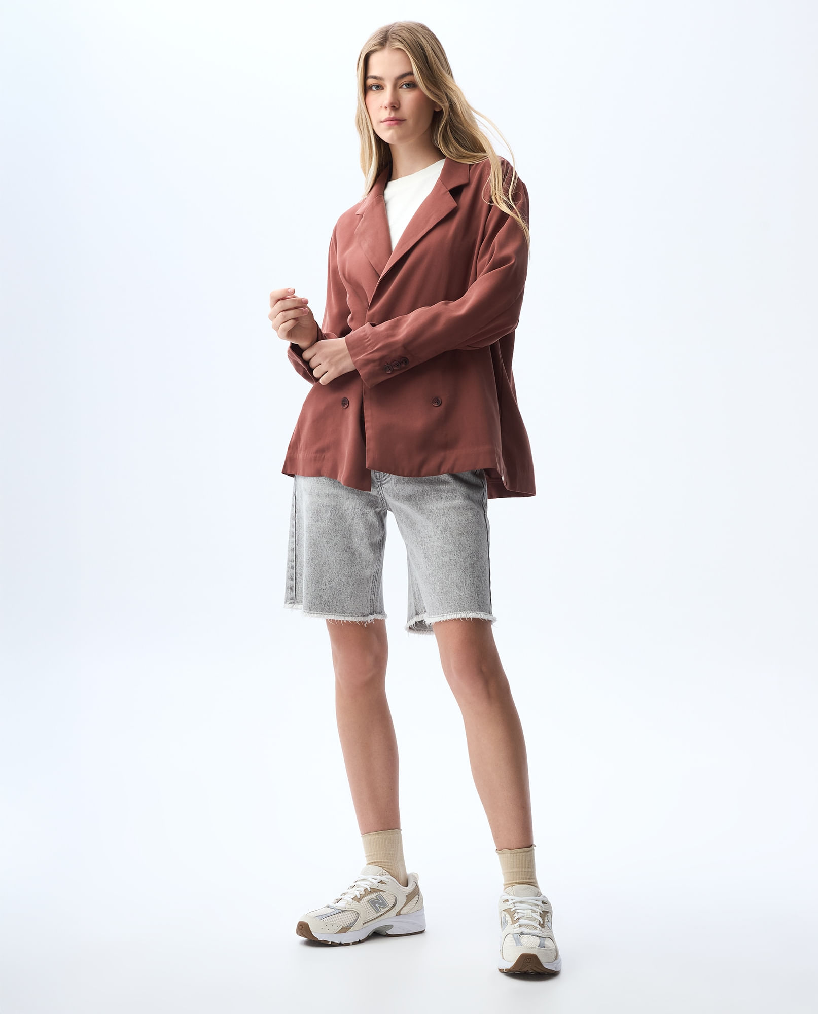 Blazer amplio para mujer