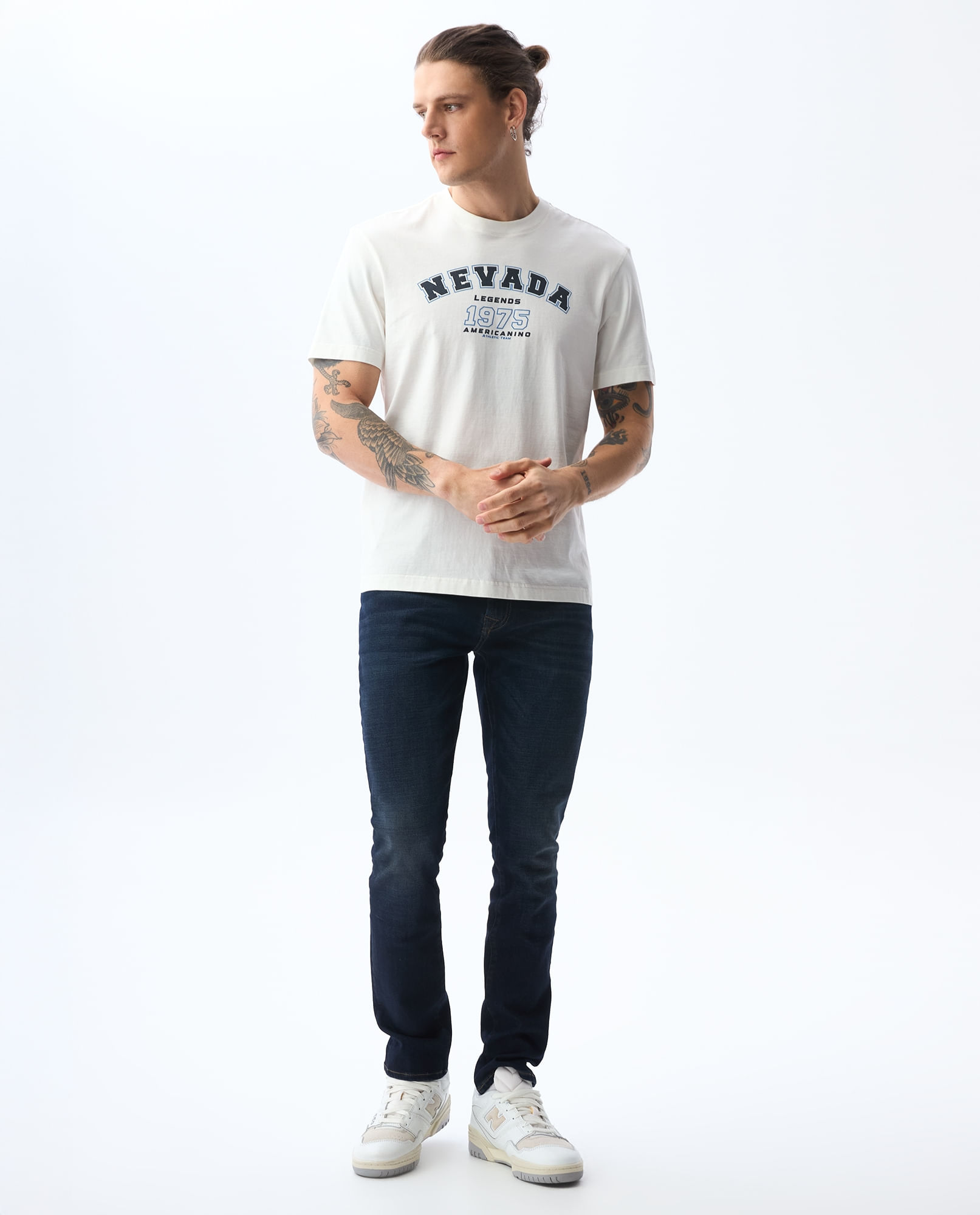 Camiseta estampada para hombre