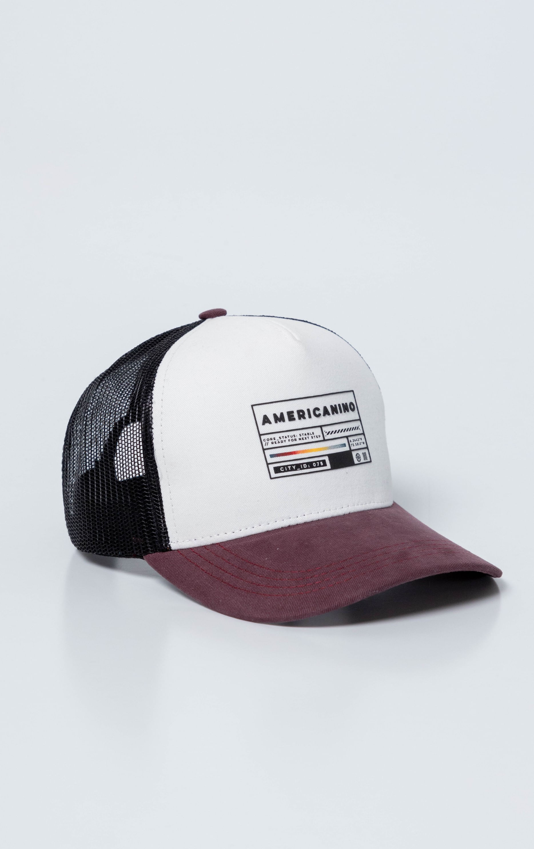 Gorra Trucker con malla y teja en contraste para hombre