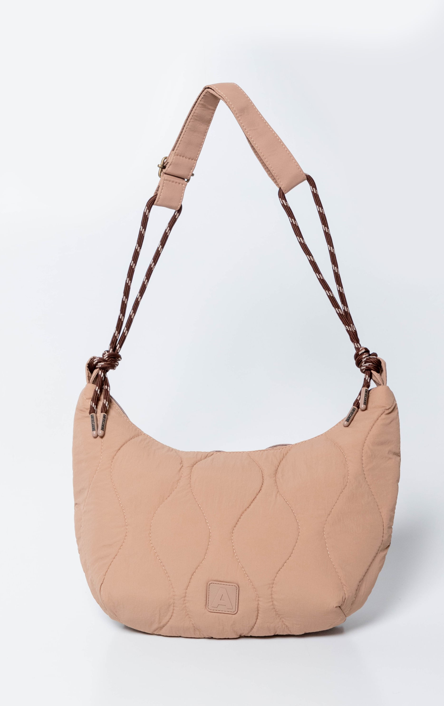 Bolso de textura acolchada para mujer