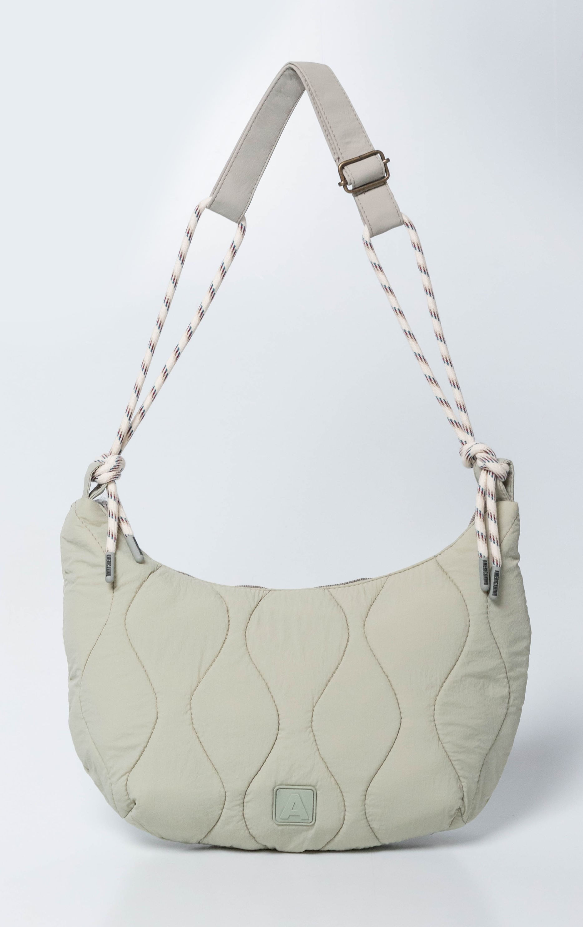 Bolso de textura acolchada para mujer