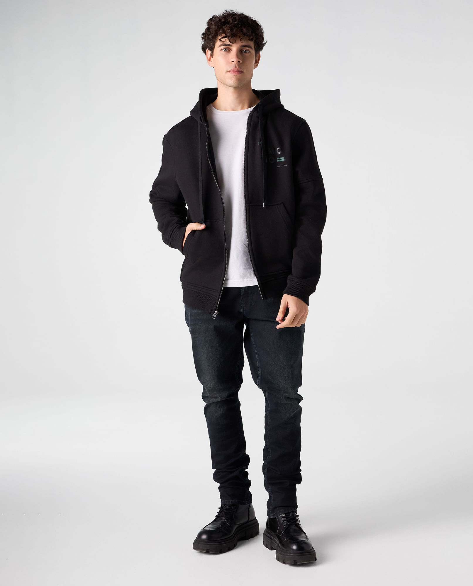 Jean Tapered clásico para hombre