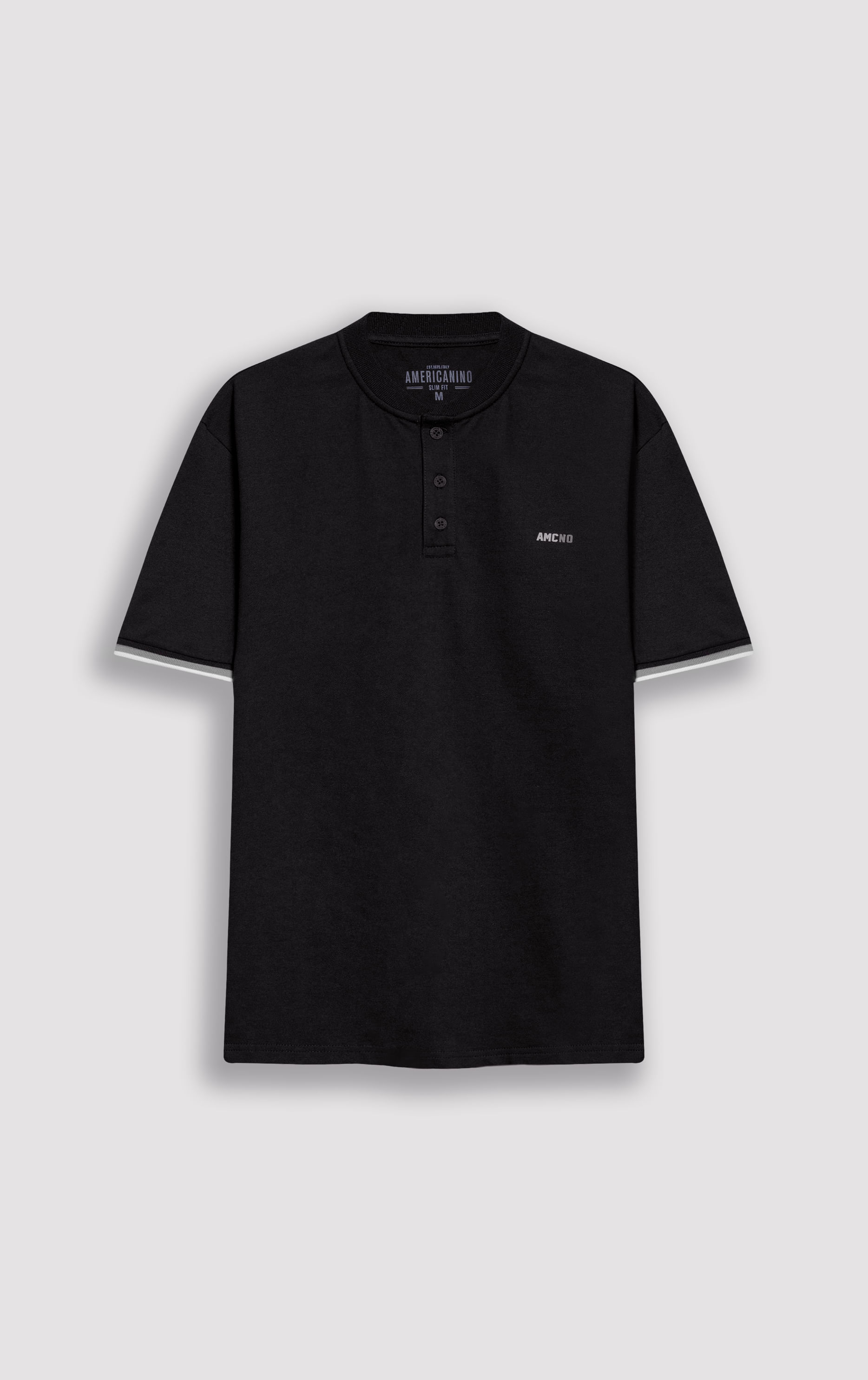 Polo Slim con bordado para hombre