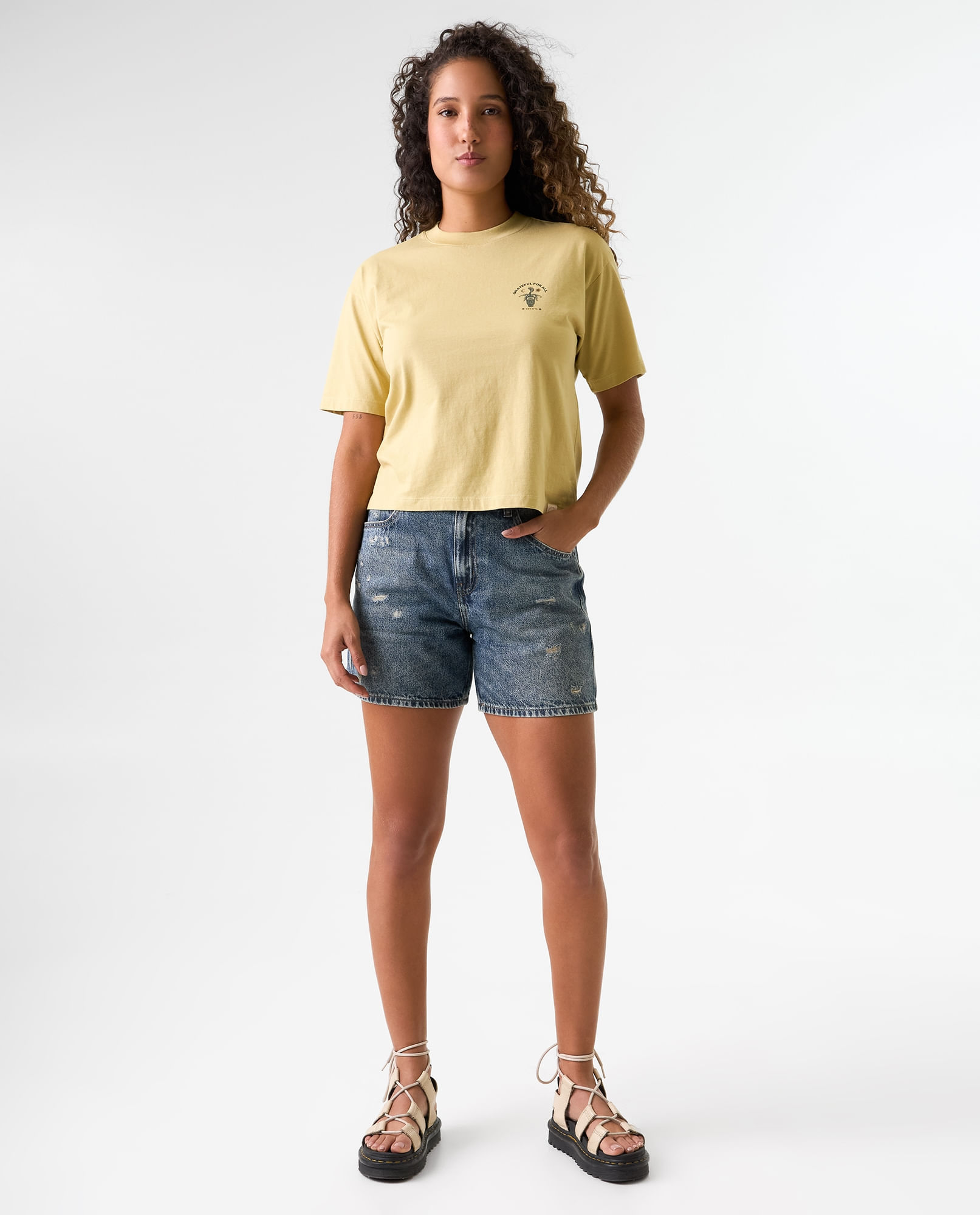 Bermuda cinco bolsillos para mujer