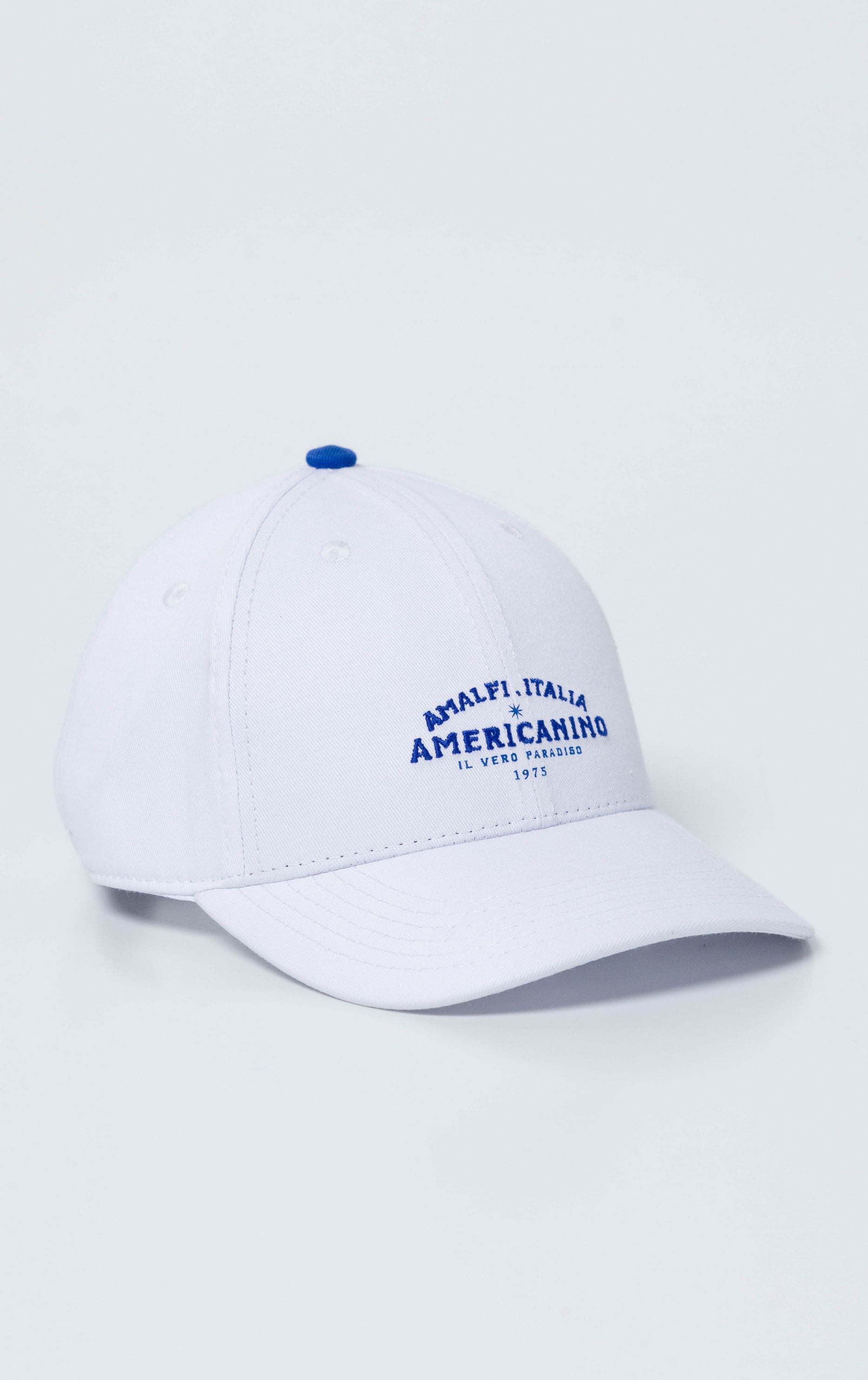 Gorra con bordado frontal para hombre