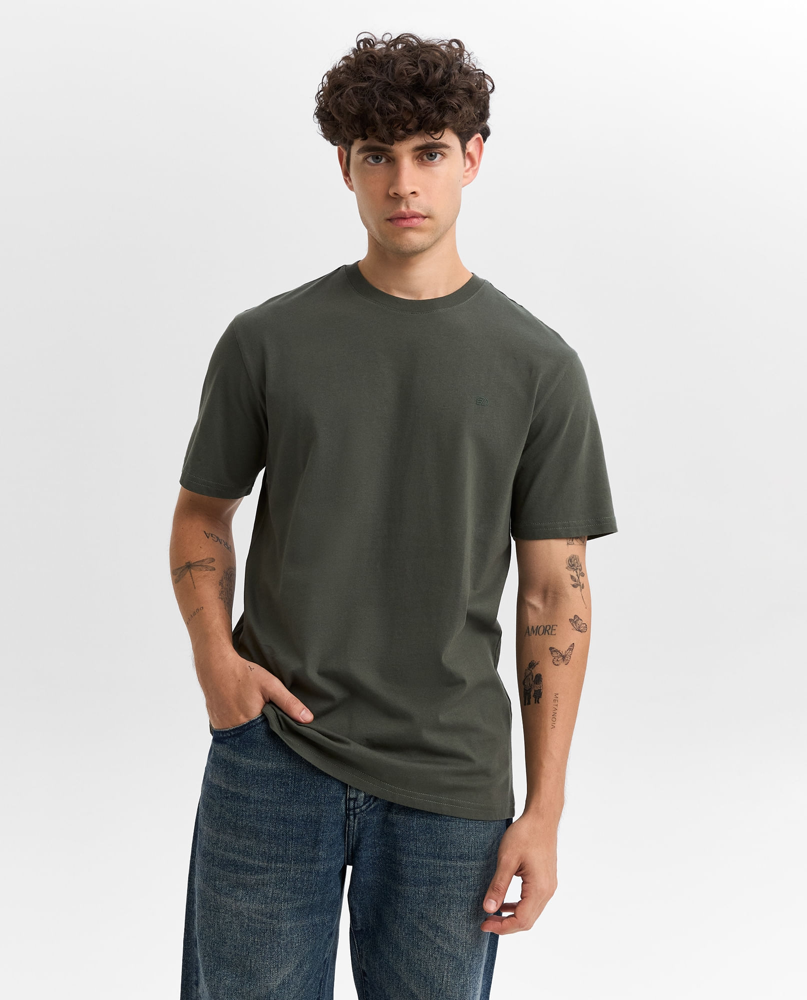 Camiseta manga corta para hombre
