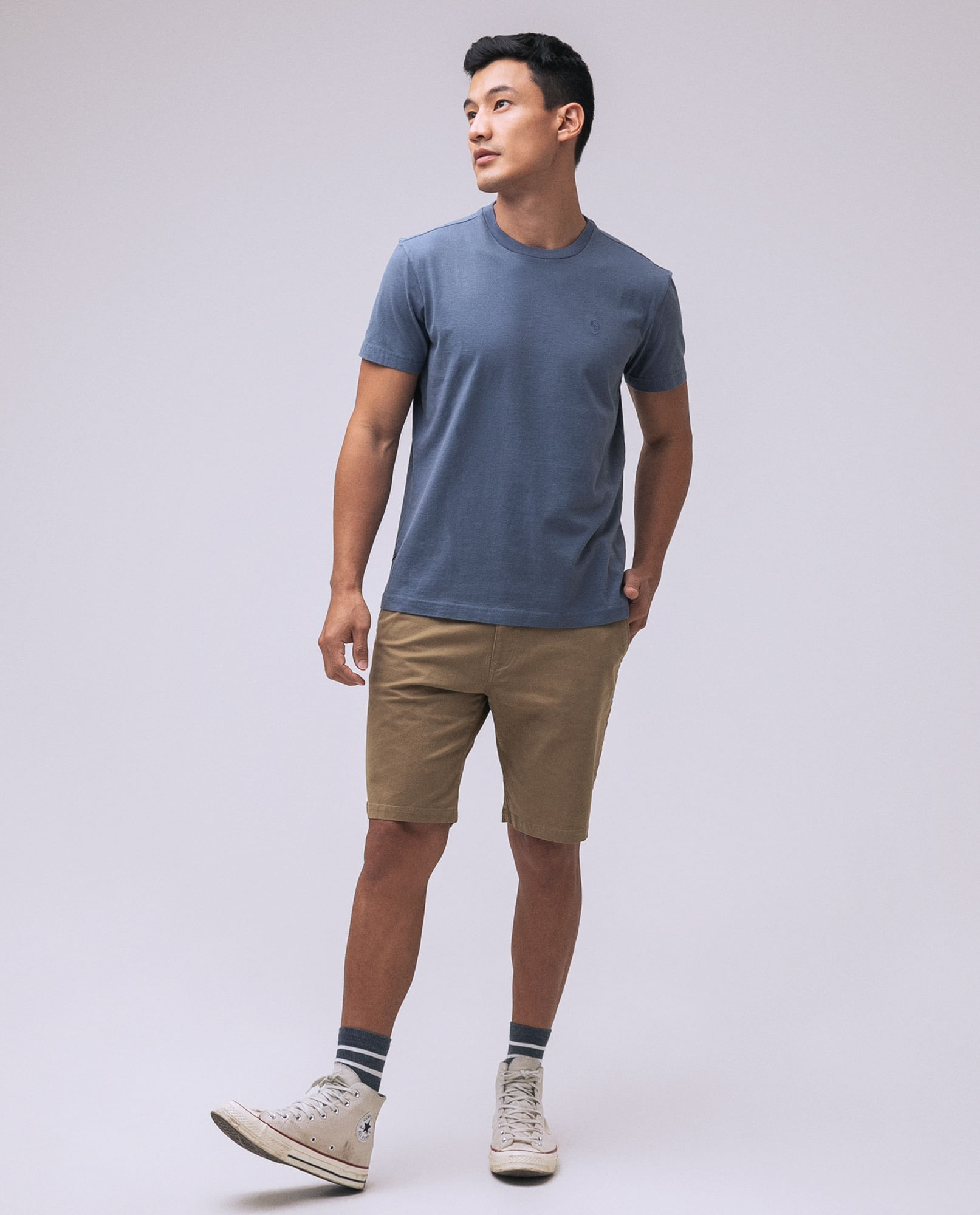 Bermuda tipo chino para hombre