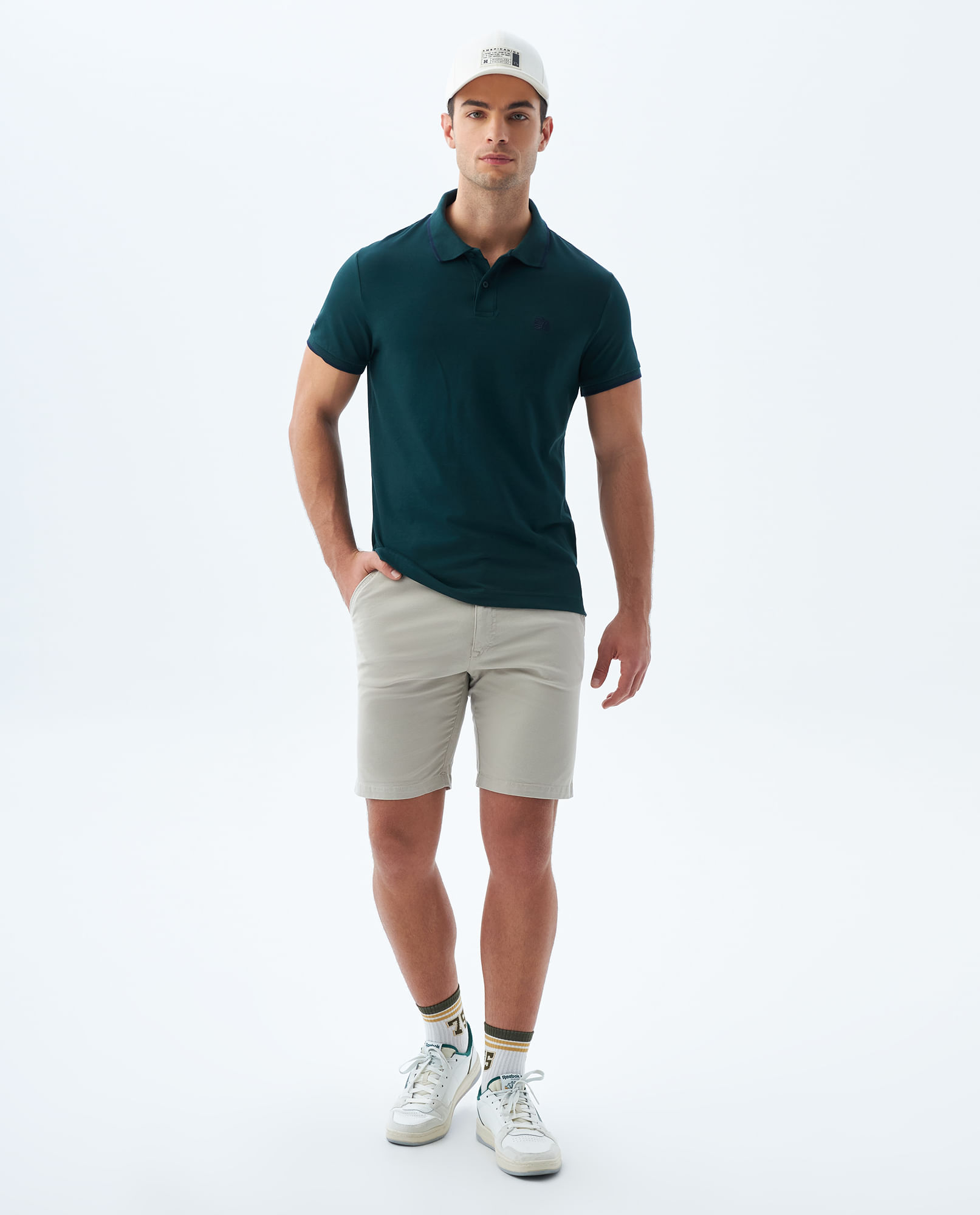 Bermuda tipo chino para hombre