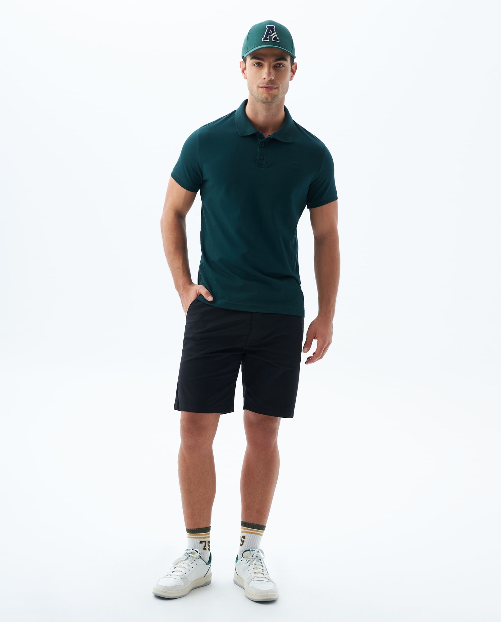 Bermuda tipo chino para hombre