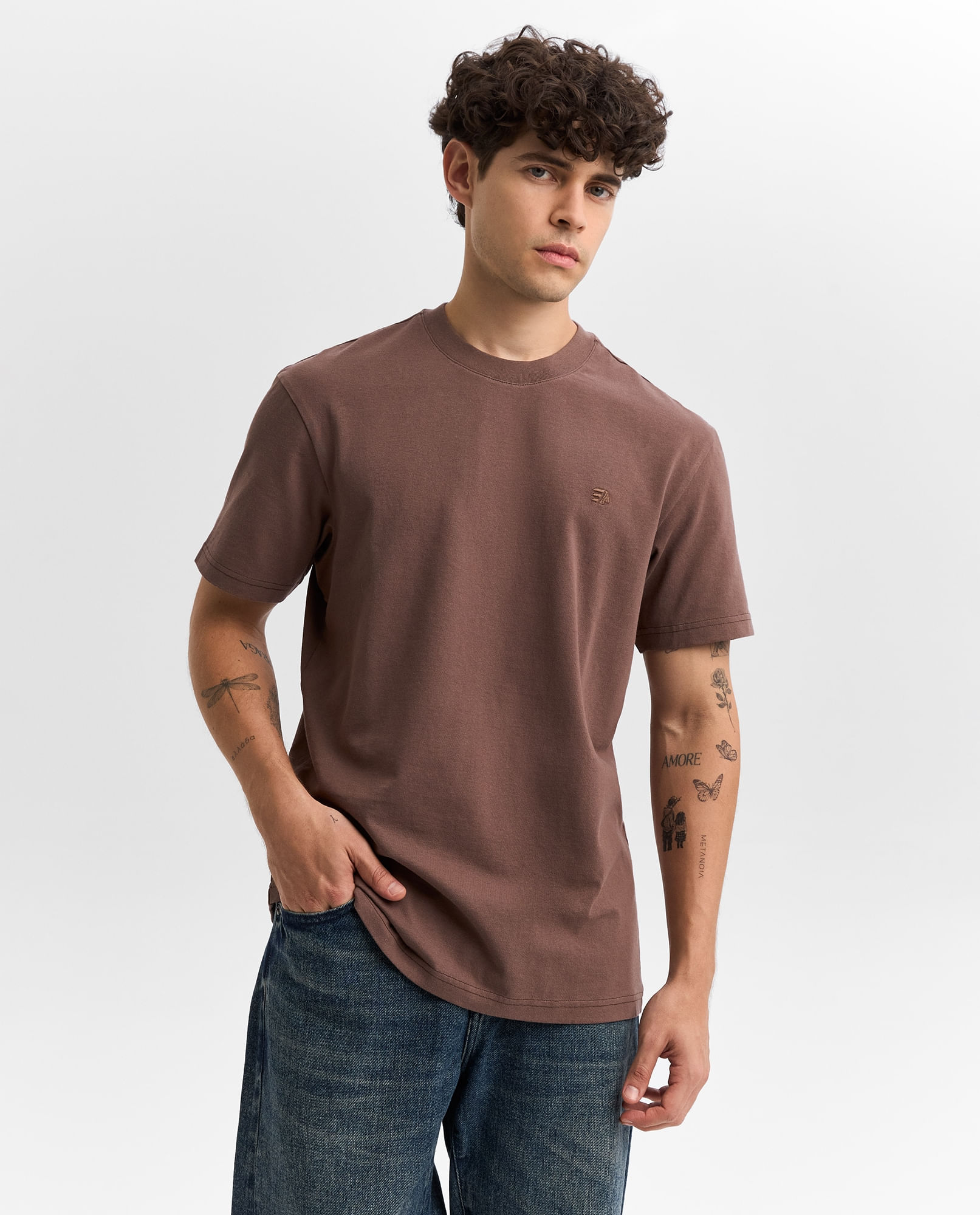 Camiseta Manga Corta  Masculina