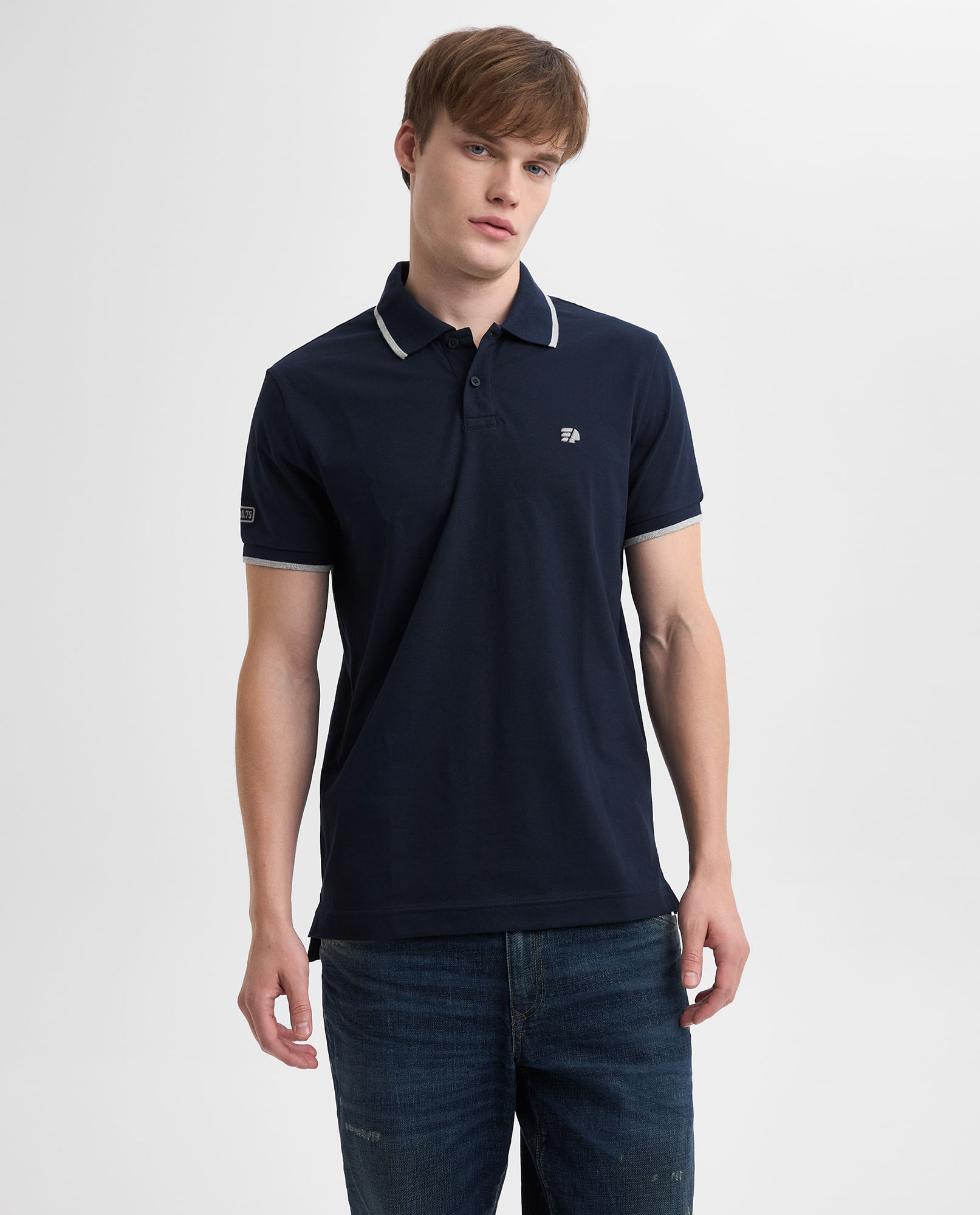 Polo Masculino de Manga Corta