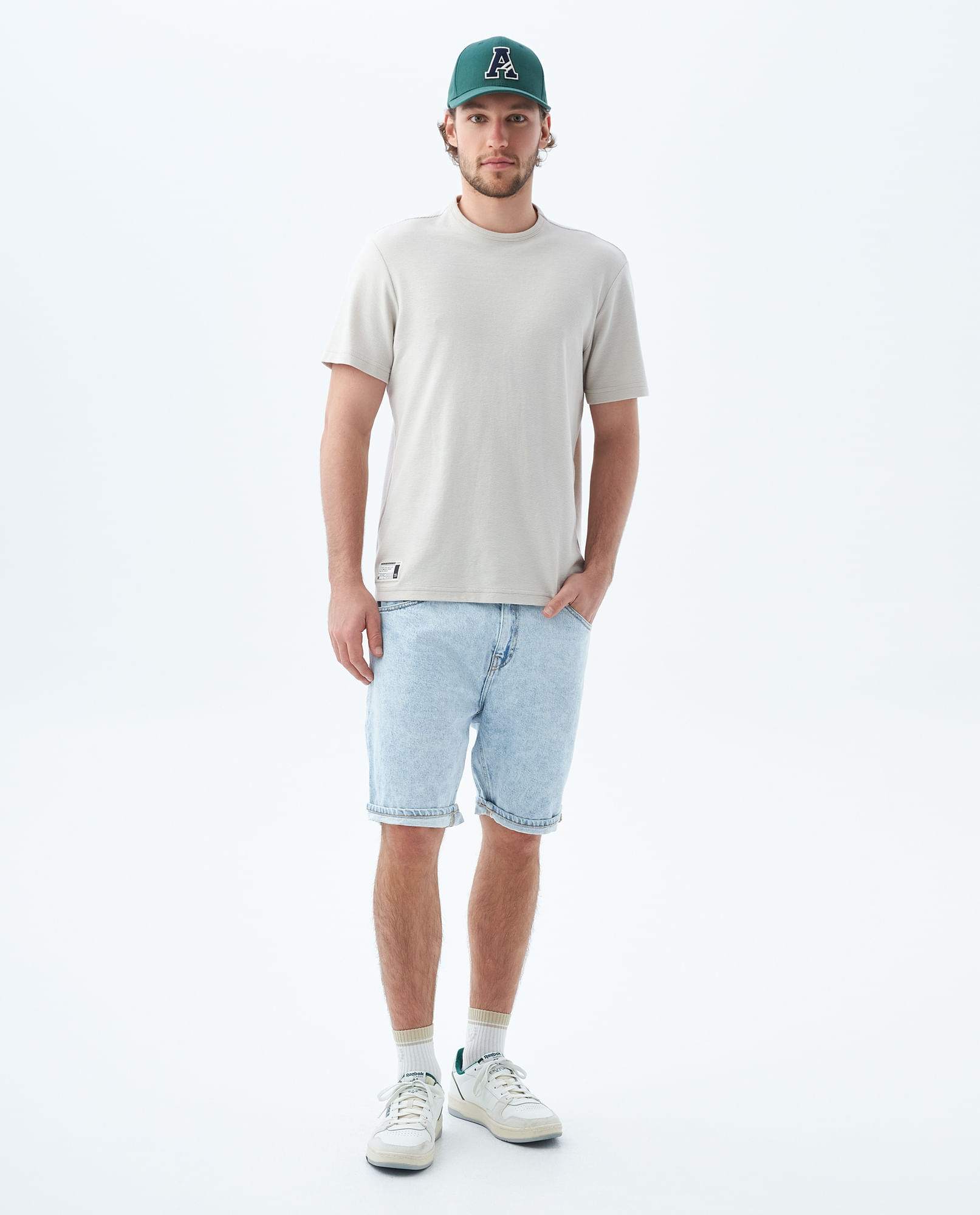 Bermuda cinco bolsillos para hombre