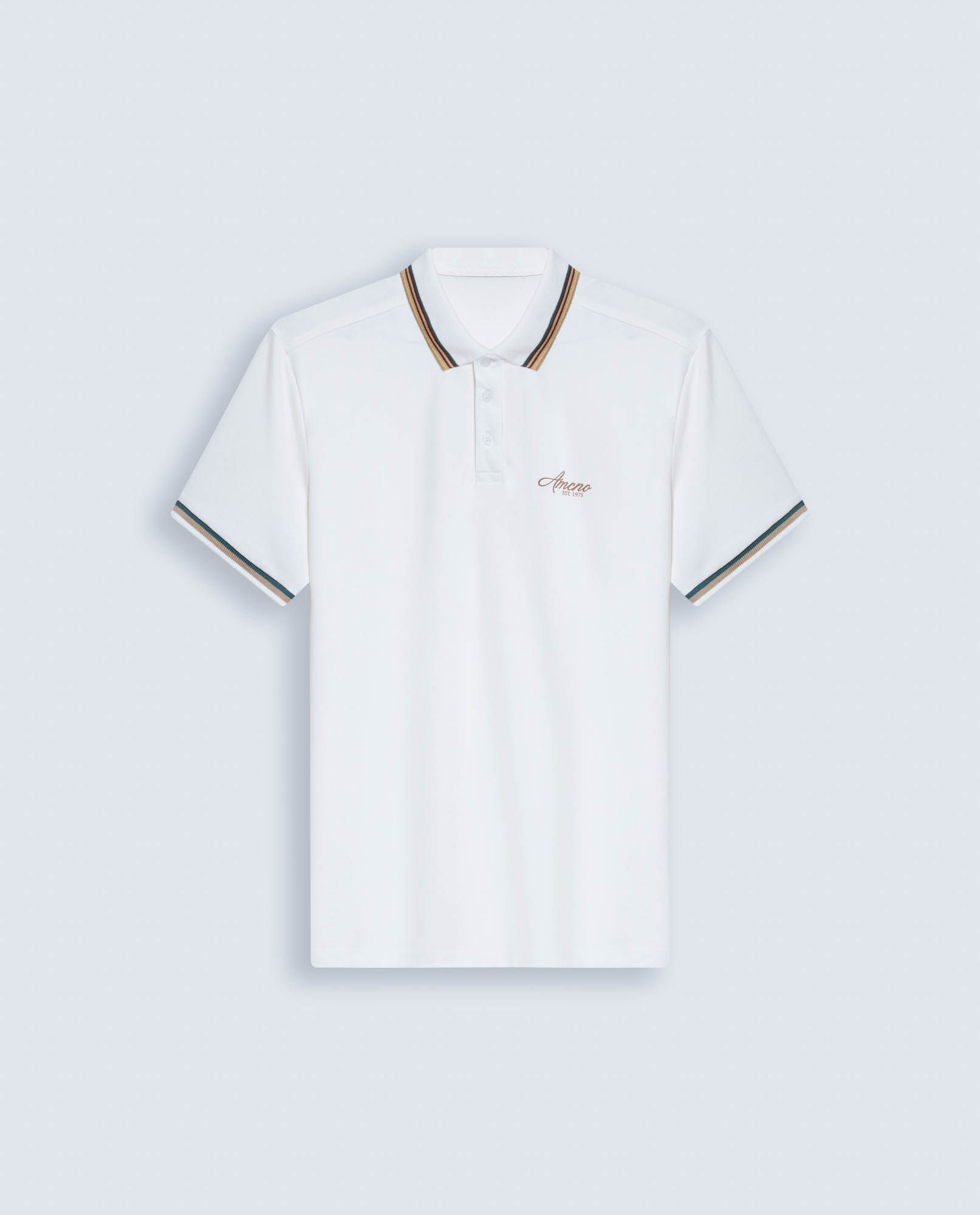 Polo Manga Corta con Botones Hombre
