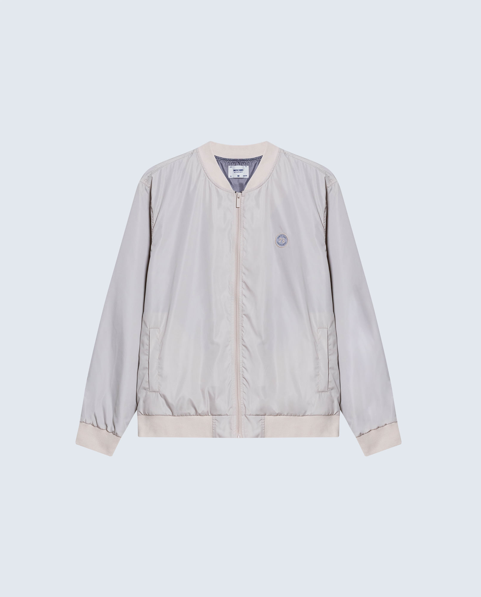 Chaqueta Bomber cortavientos regular