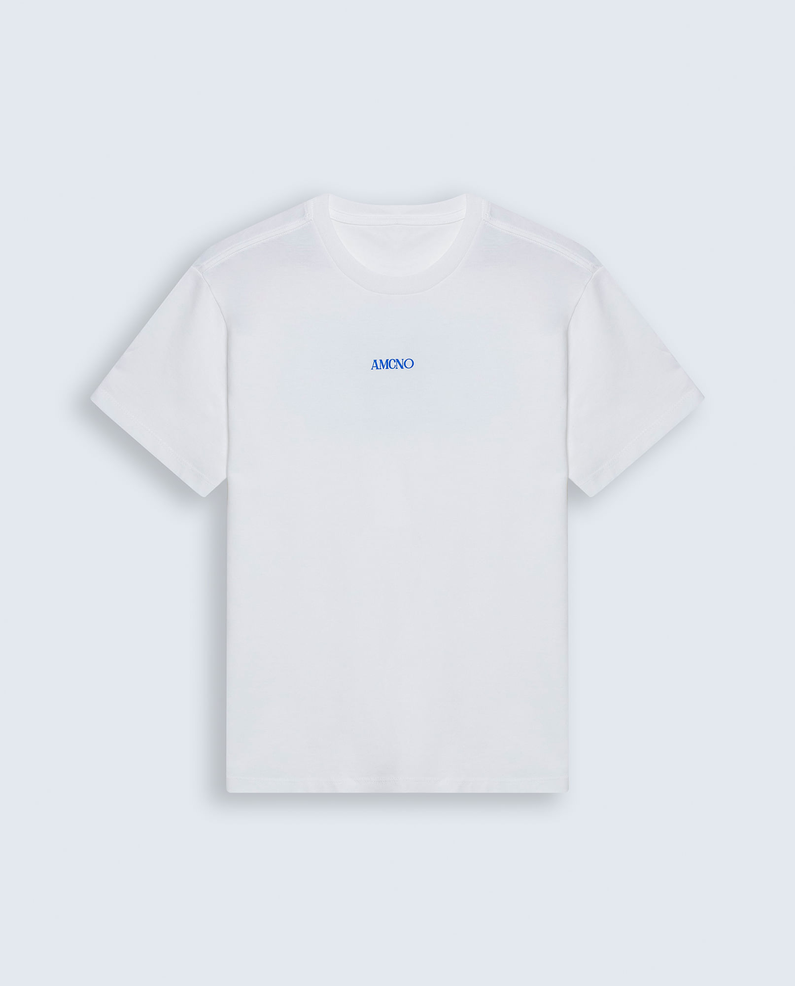 Camiseta slim algodón estampado localizado