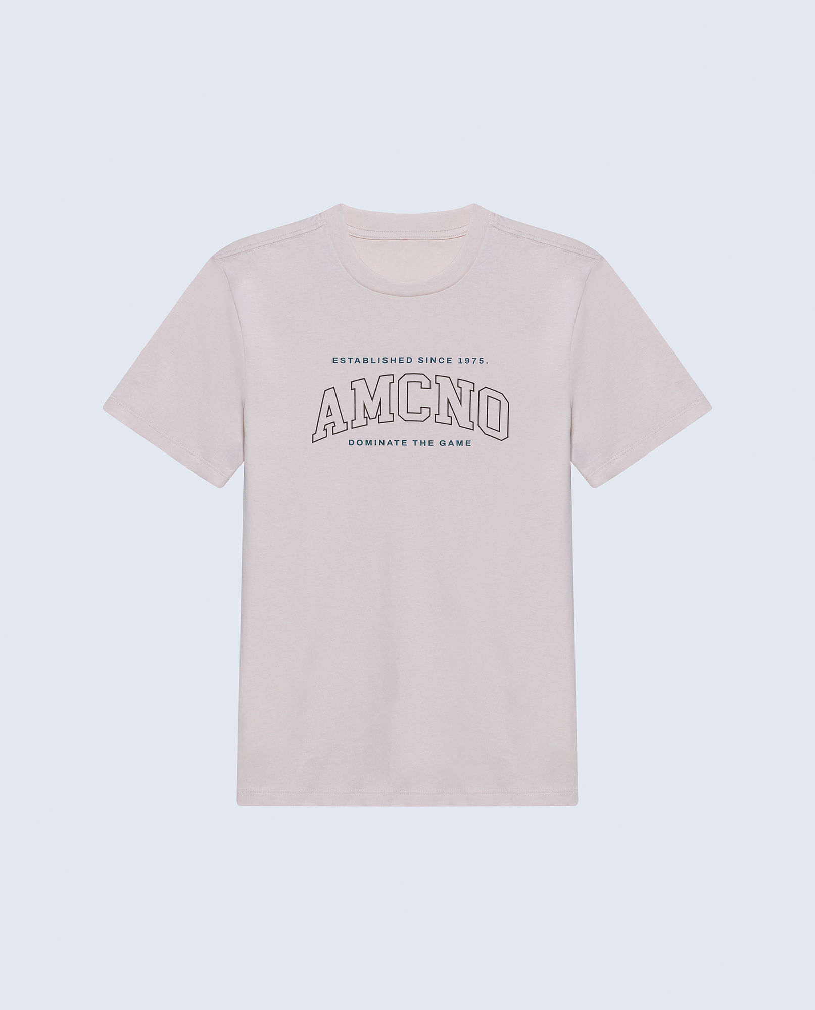 Camiseta slim algodón estilo deportivo AMCNO