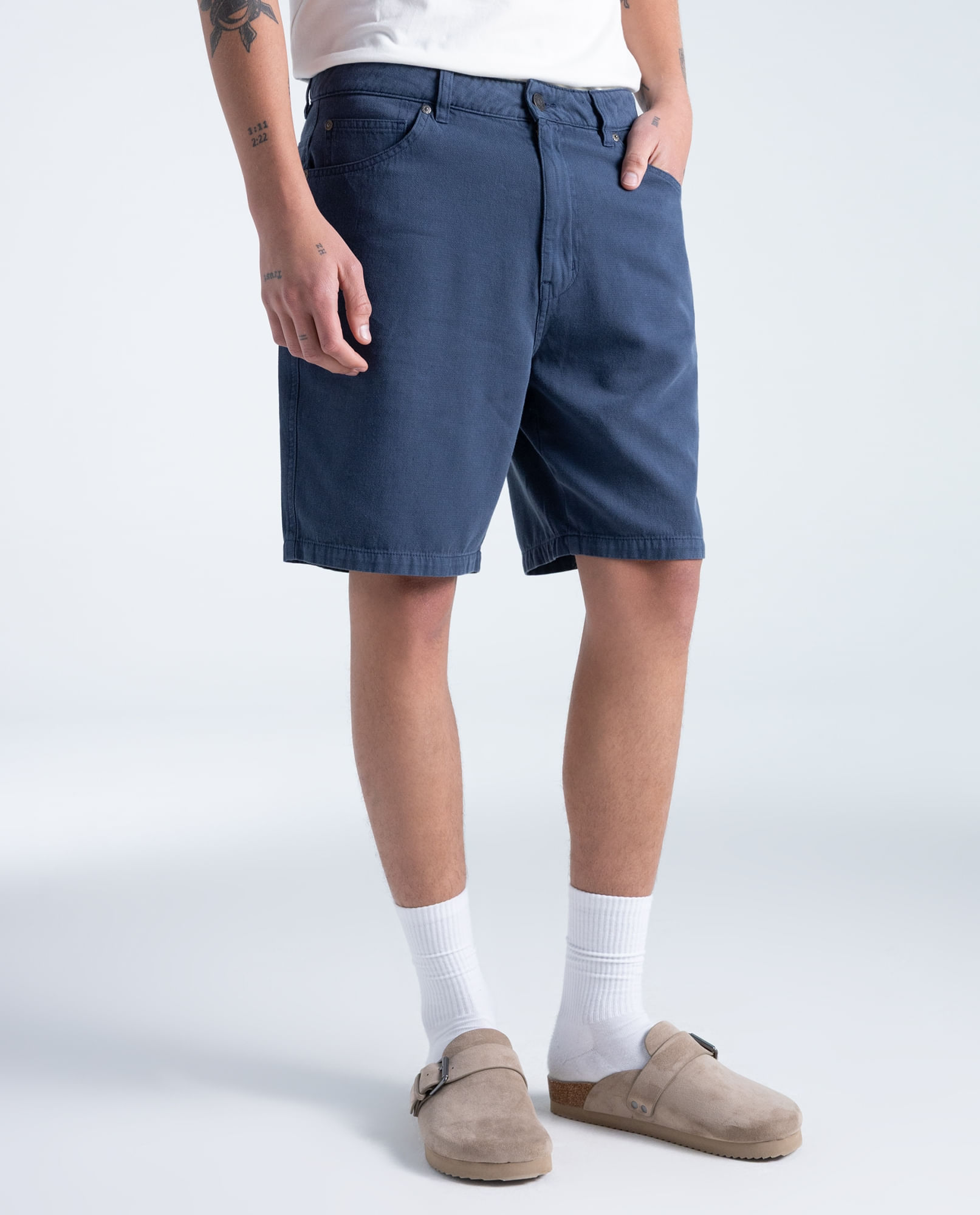Bermuda ajuste estándar para hombre