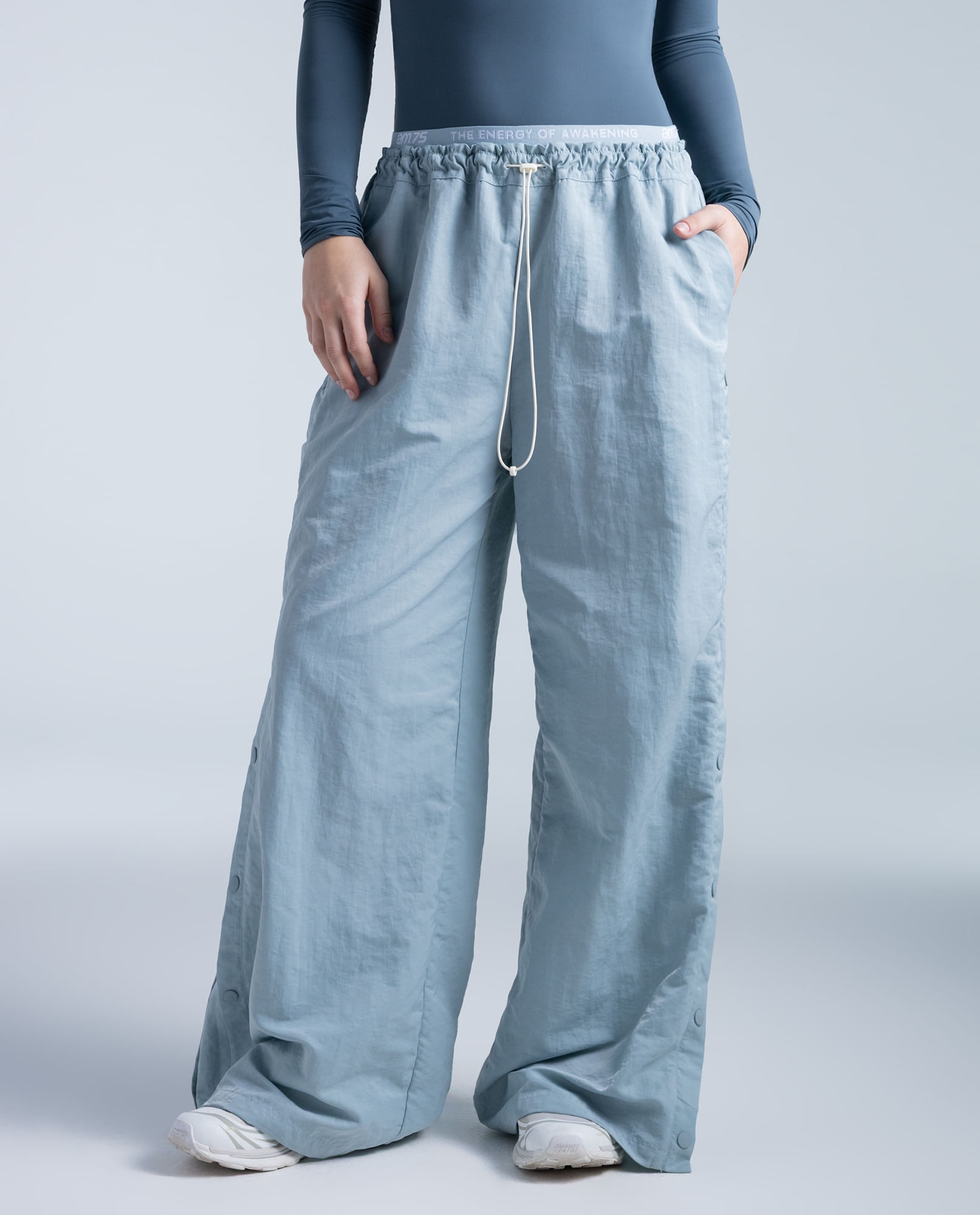 Jean Wide Leg tiro medio para mujer