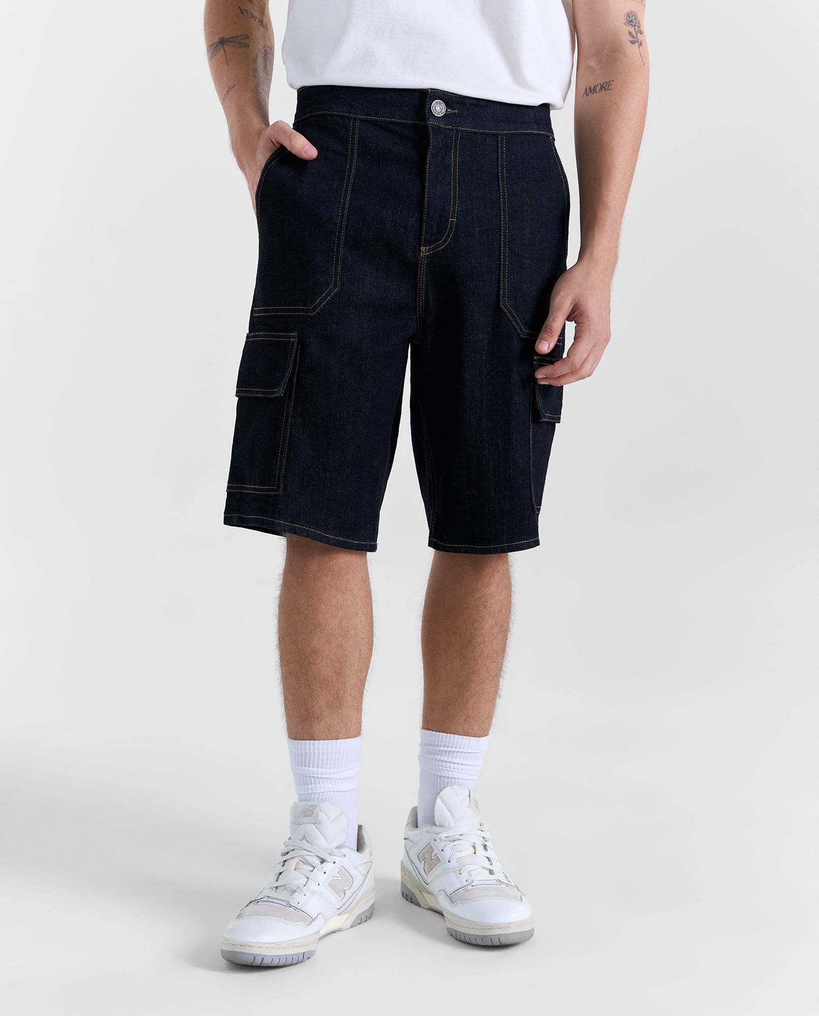 Bermuda Cargo Regular Medio para hombre