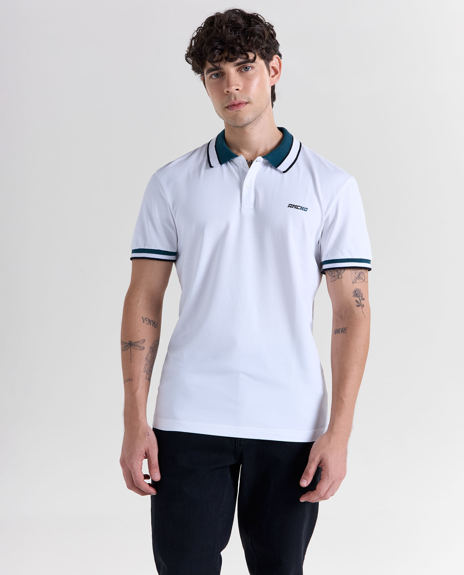 Camisa Polo manga corta para hombre