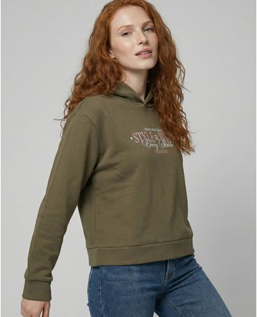 Hoodie Beige  Retro Vibe