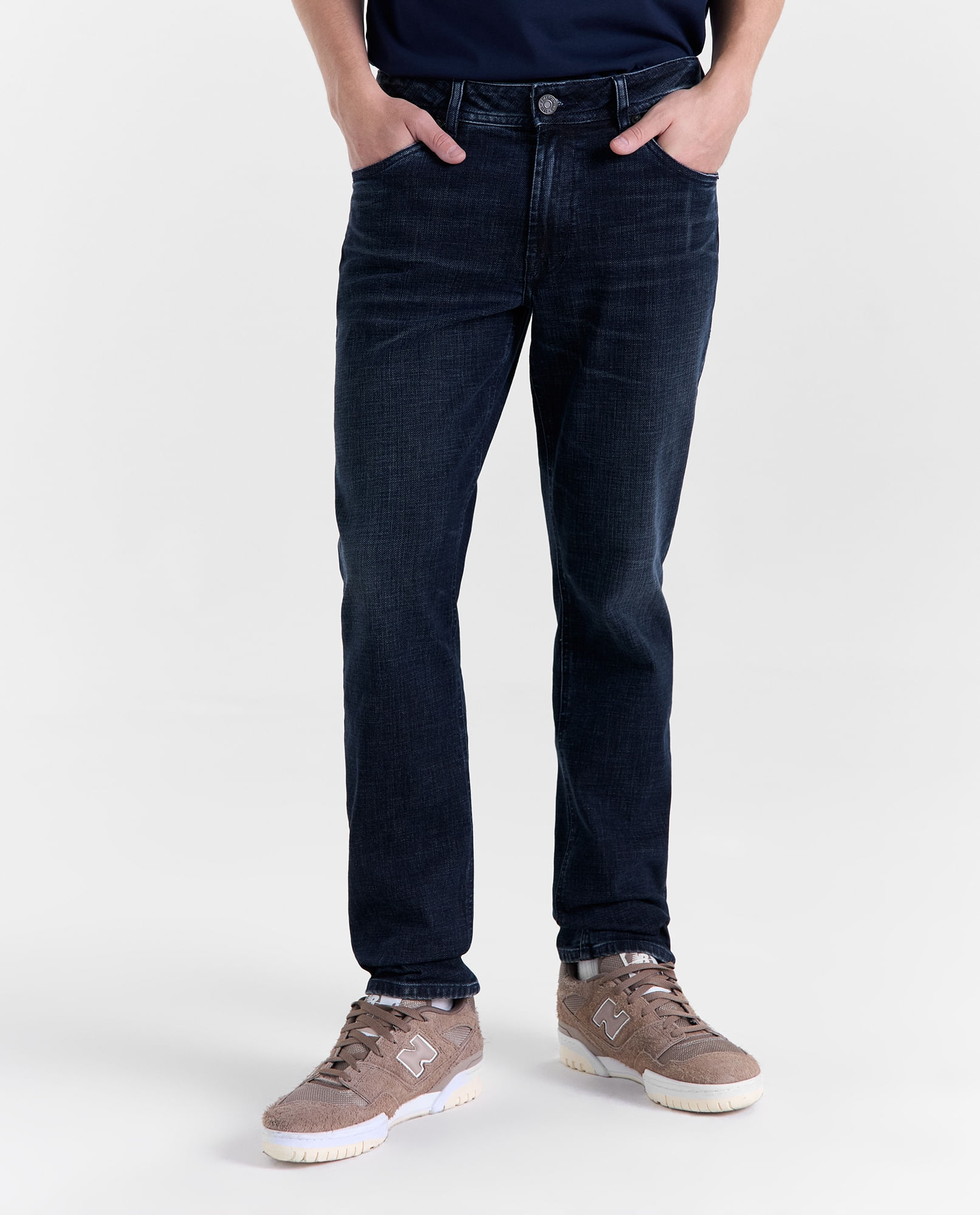 Jean Slim Bajo para hombre