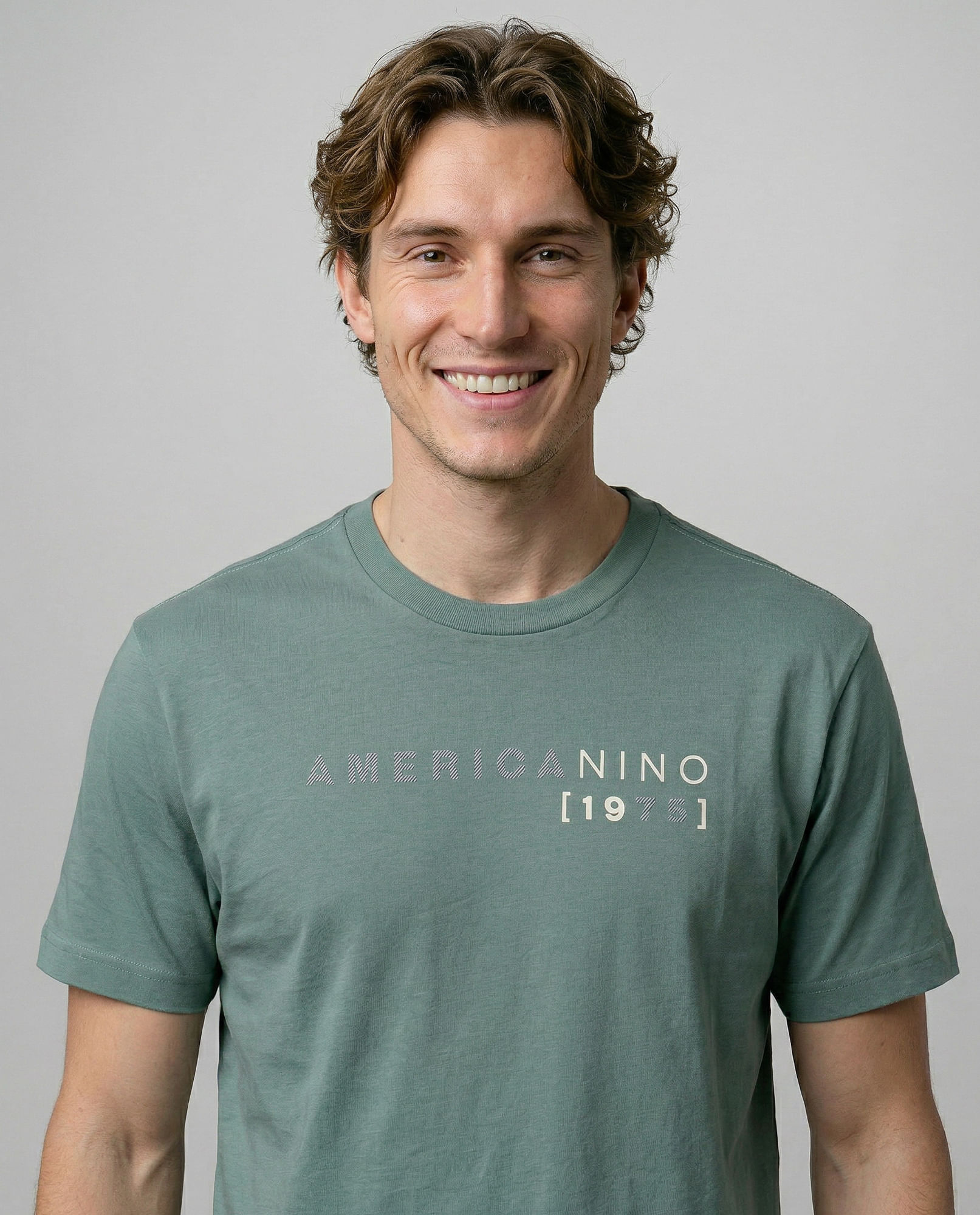 Camiseta estampada regular fit  para hombre
