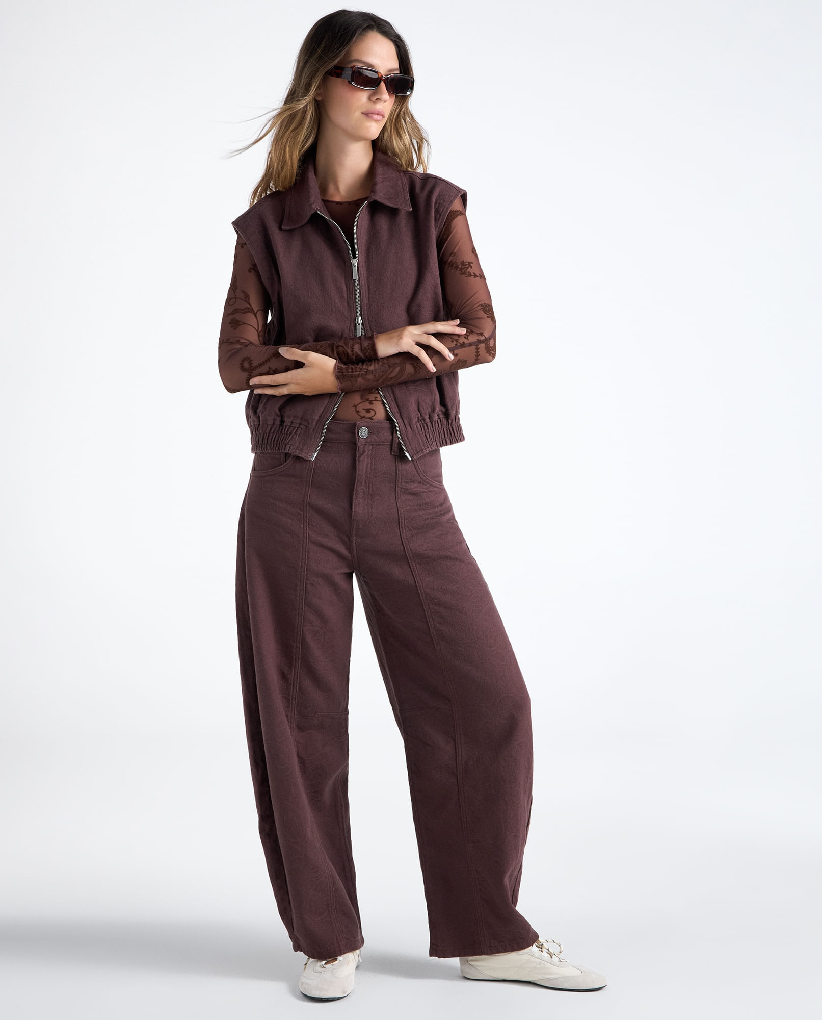 Jean Bootcut bajo para mujer