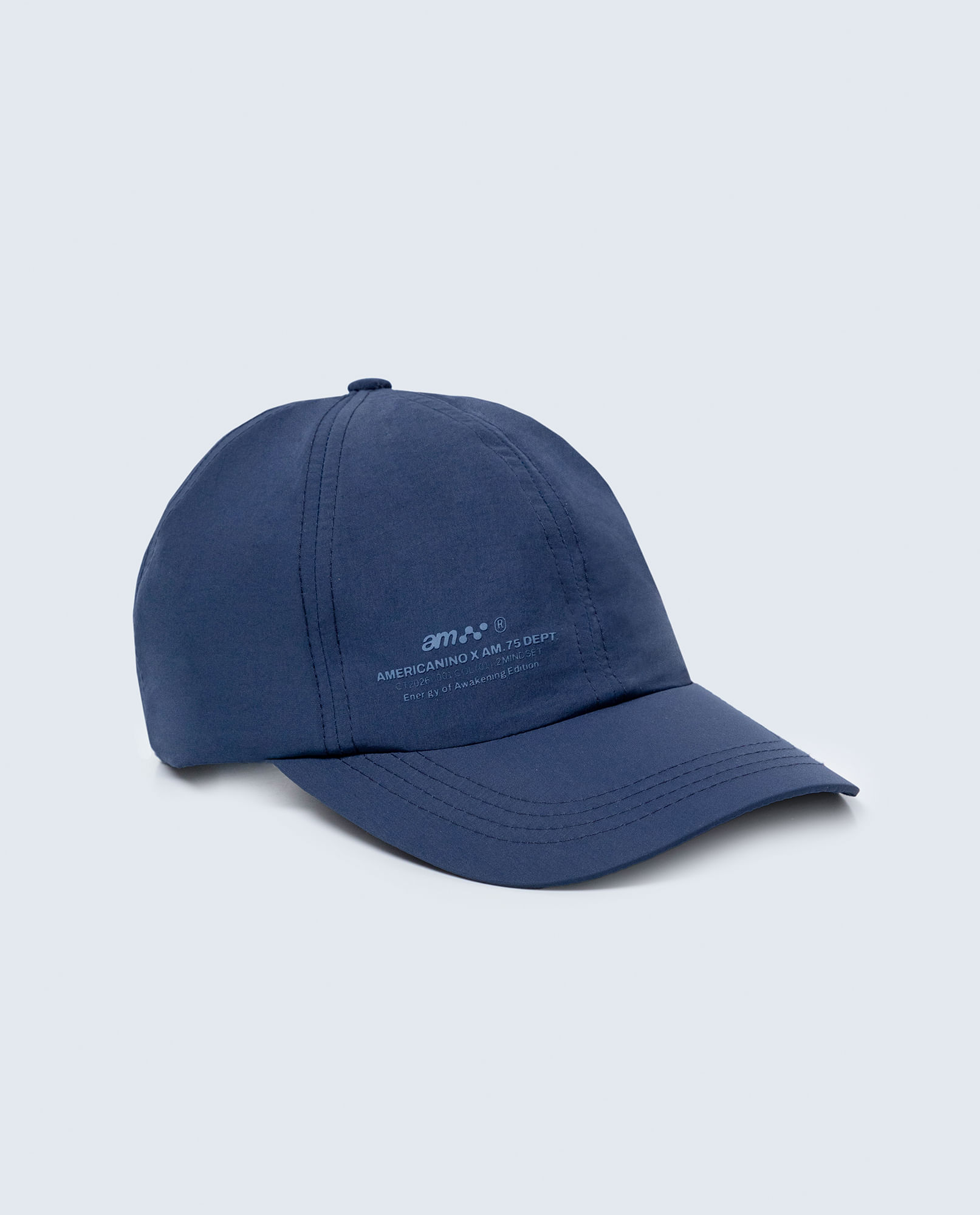 Gorra de seis paneles nylon para hombre