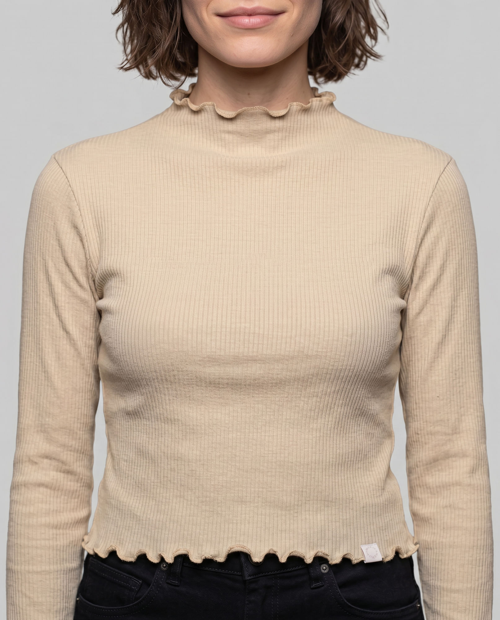 Camiseta manga larga para mujer